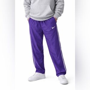 Nike Purple Stormfit Straight Leg Windbreaker Track Pants Men’s Size X-Small